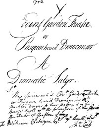 Cover of The Covent Garden Theatre, or Pasquin Turn'd Drawcansir — A Closer Reading