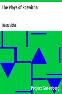Cover of The Plays of Roswitha — Edition ...