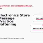 Electronics Store Message Practice: Softening Direct Sentences